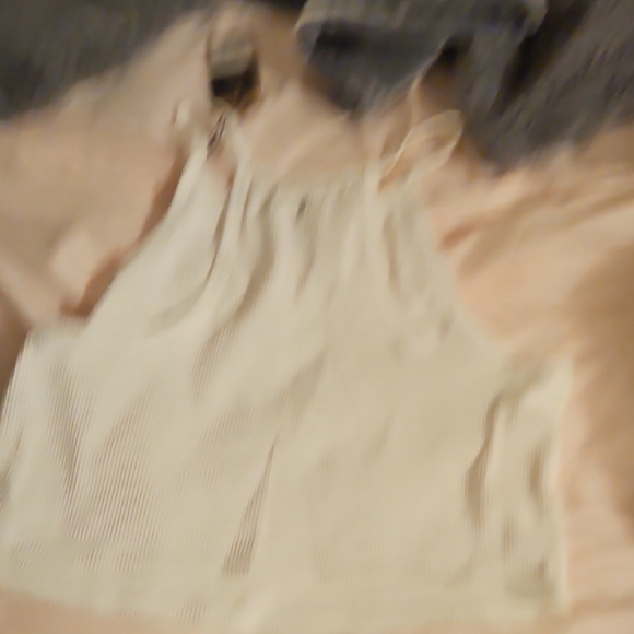 NOBULL White Ribbed Tank Top - Picture 4 of 4